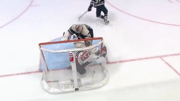 NHL Goalie Pummeling Opponent Inside Net Is Funniest Thing You’ll See Today