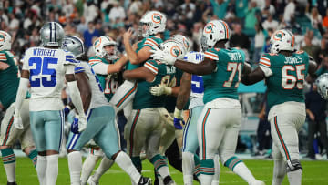 'We Dem Boyz!' Dolphins Troll Cowboys With Wiz Khalifa Hit Following Nail-Biting Finish