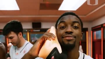 Miami Hurricanes Gifted Anthony Edwards' Adidas Sneakers