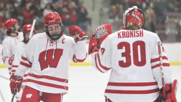 Badgers Curl, Hall Claim Weekly WCHA Player Honors