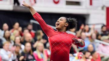 Arkansas Gymnastics Continues Blowing Up School Records