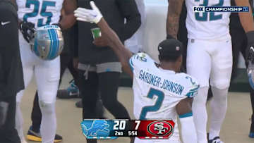 Lions DB Roasted for Prematurely Waving Goodbye to Fans Before 49ers’ Comeback