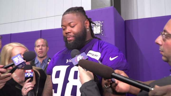 Linval Joseph Talks Rookies, How He's Feeling, and having Shamar Stephen Back