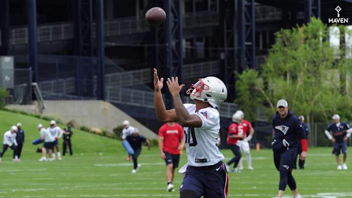Tom Brady seen throwing passes to N'Keal Harry via Instagram post Tom Brady seen throwing passes to N'Keal Harry via Instagram post