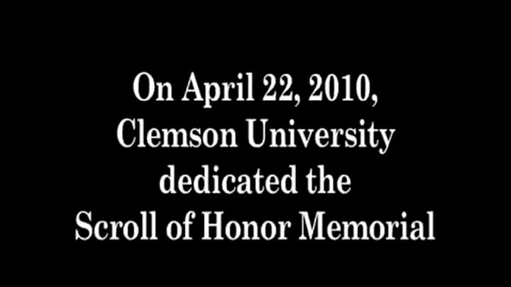 A history of Clemson Memorial Stadium and the Scroll of Honor with video