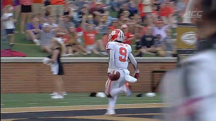 WATCH: Travis Etienne Carries Clemson to a win WATCH: Travis Etienne Carries Clemson to a win