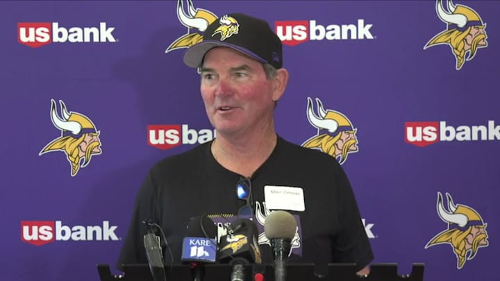 Mike Zimmer Talks About the Rookie Charity Event and Hercules Mata'afa