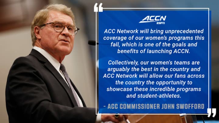 ACCN Set for Unprecedented Coverage of ACC Field Hockey, Volleyball and Women’s Soccer ACCN Set for Unprecedented Coverage of ACC Field Hockey, Volleyball and Women’s Soccer