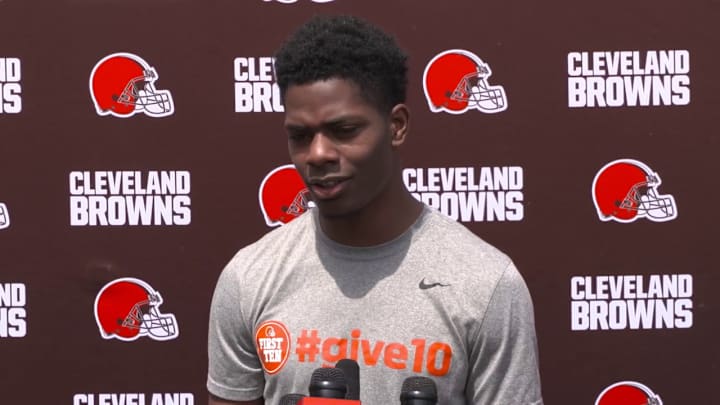Greedy Williams on his development Greedy Williams on his development