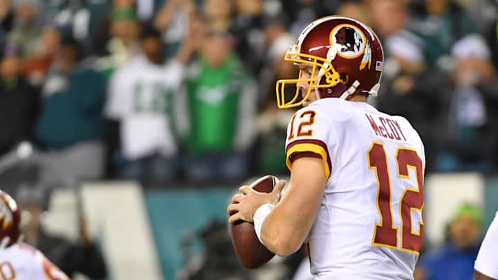 Colt McCoy to join Redskins QB competition in camp
