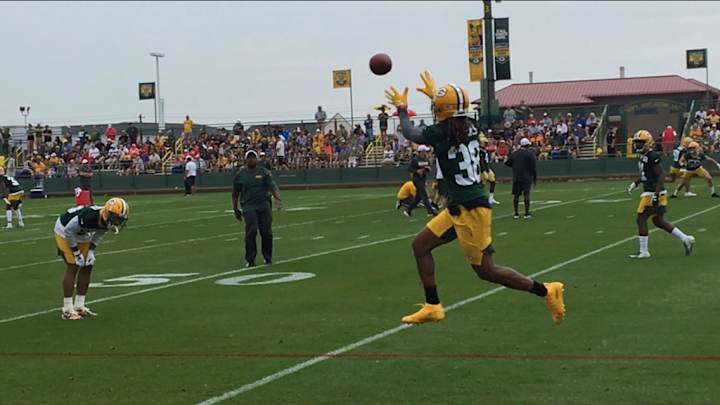 Green Bay Packers Training Camp Highlights - Day 2