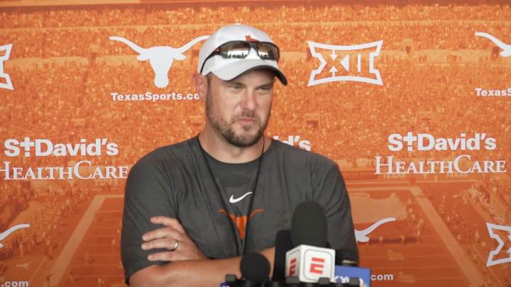 Texas Football: Tom Herman excited about first practice