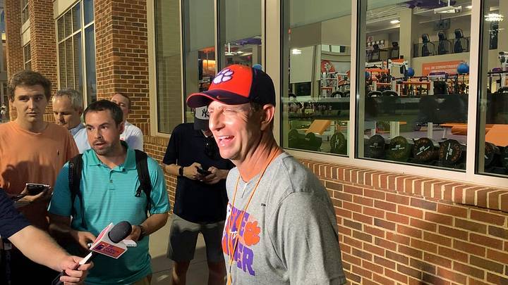 Swinney: D-line, CBs impress in fall camp Swinney: D-line, CBs impress in fall camp