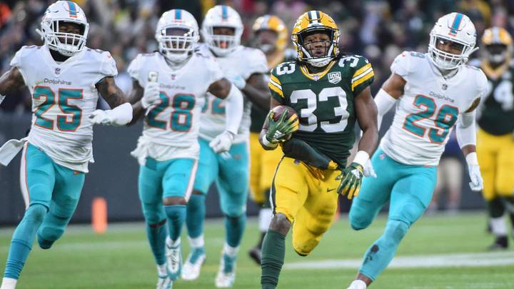 The 90 to 1 Green Bay Packers roster countdown: No. 8 – Aaron Jones The 90 to 1 Green Bay Packers roster countdown: No. 8 – Aaron Jones