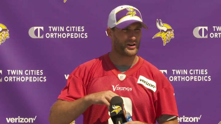 Cousins Talks to the Media About the First Preseason Game