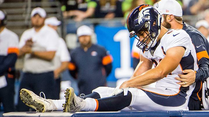 Report: Broncos TE Austin Fort tore ACL, done for season Report: Broncos TE Austin Fort tore ACL, done for season