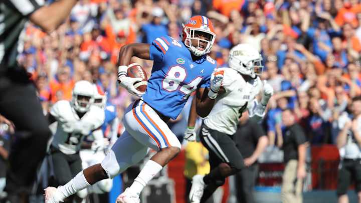 "Big-slot" tight end is growing within the Gators offense "Big-slot" tight end is growing within the Gators offense