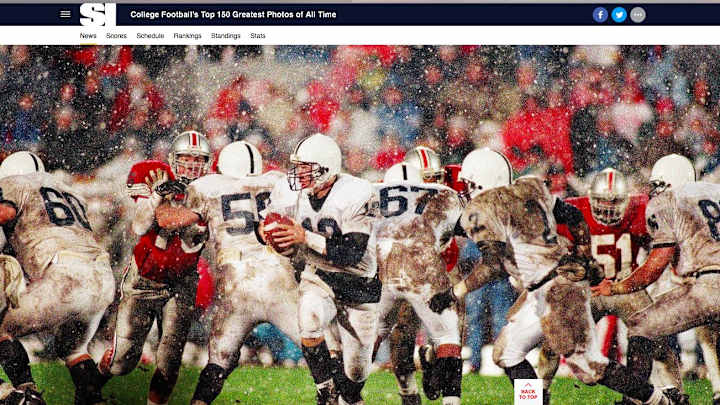 Sports Illustrated's 150 greatest college football photos Sports Illustrated's 150 greatest college football photos