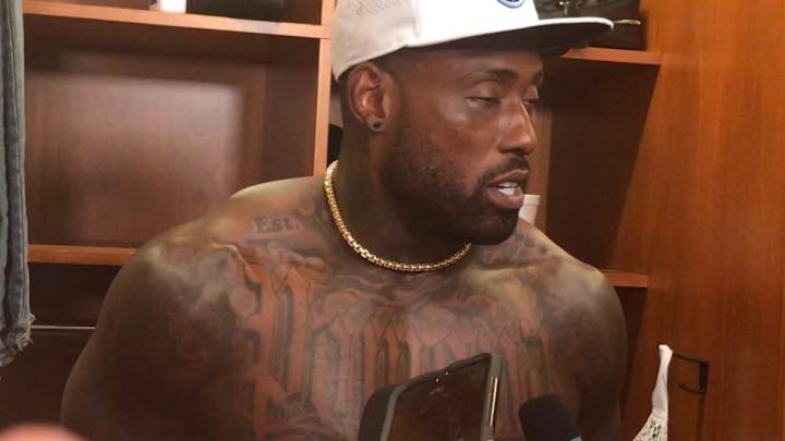 Video: Delanie Walker talks about his first game action in nearly a year