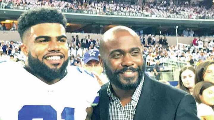 'Make him throw up!': Cowboys Zeke's new Cabo trainer? NFL legend Marshall Faulk
