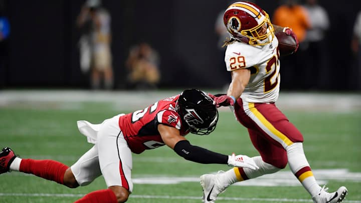 Watch Derrius Guice's exciting first runs of 2019 Watch Derrius Guice's exciting first runs of 2019