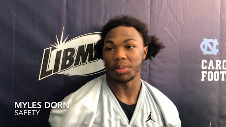 WATCH: Myles Dorn on his decision to return to UNC, defending against Sam Howell and Myles Wolfolk's strange habit WATCH: Myles Dorn on his decision to return to UNC, defending against Sam Howell and Myles Wolfolk's strange habit