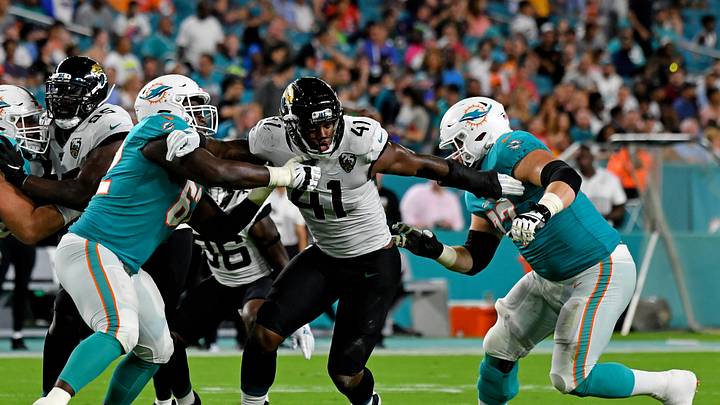 Jaguars Film Room: Josh Allen causes Miami offense to flounder Jaguars Film Room: Josh Allen causes Miami offense to flounder