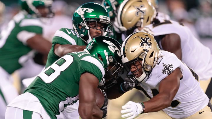WATCH: Jets QB Sam Darnold connects with Ty Montgomery for TD vs. Saints