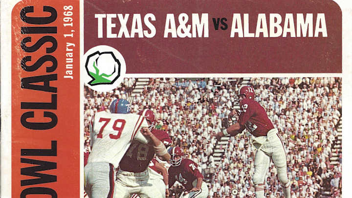 Alabama vs. Texas A&M in the 1968 Cotton Bowl