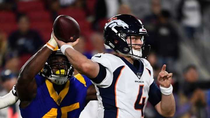 Report: Broncos waive rookie QB Brett Rypien
