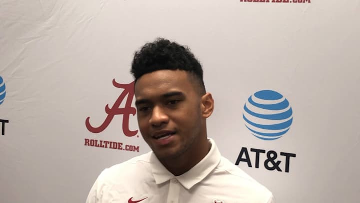 Quick hit: Tua Tagovailoa sasses reporters about being named Alabama's holder