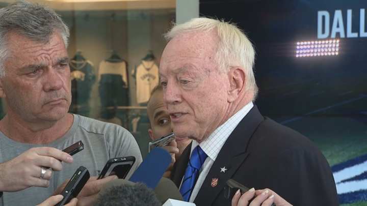 WATCH: As Ezekiel Elliott agrees to $103M Cowboys deal, Jerry & Stephen Jones ring the Opening Bell WATCH: As Ezekiel Elliott agrees to $103M Cowboys deal, Jerry & Stephen Jones ring the Opening Bell