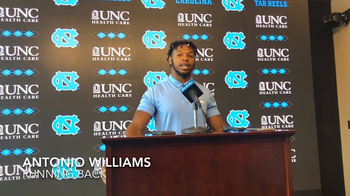 WATCH: Antonio Williams talks Longo’s offense, strength at RB and final season