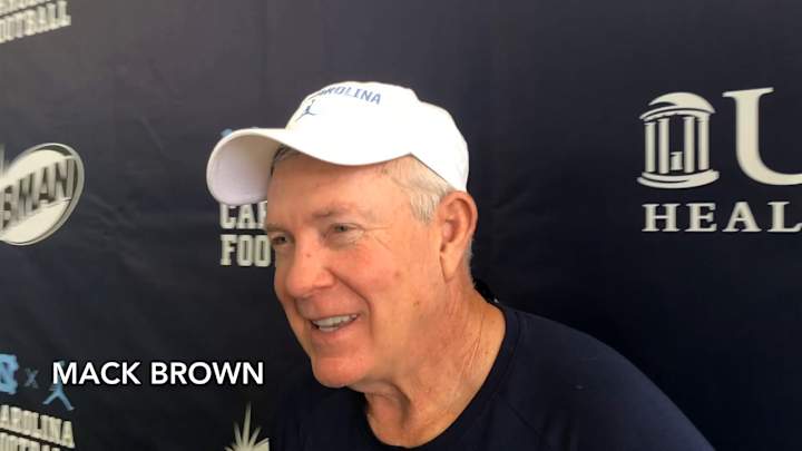 Brown says Heels have practiced well; talks Howell and explains why he doesn't give crazy speeches