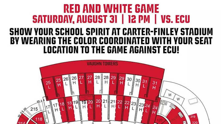 Dressing up Carter-Finley for Saturday's opener