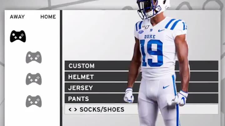 Duke going with all white for Middle Tennessee game
