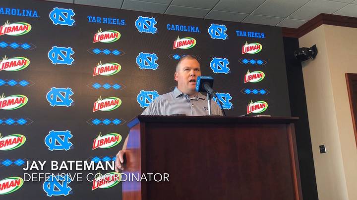 Bateman breaks down "good problem" at LB, talks fill-in CBs and tackling