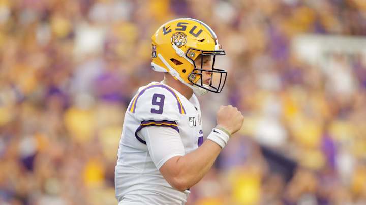 LSU quarterback Joe Burrow named SEC Offensive Player of the Week for Georgia Southern performance