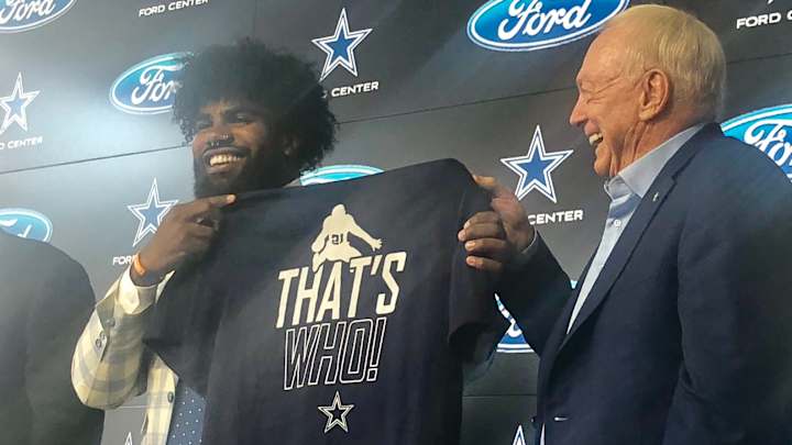 WATCH: Cowboys Jerry on drunken tales and 'Zeke Who?': ‘A milestone contract with a milestone person and player'
