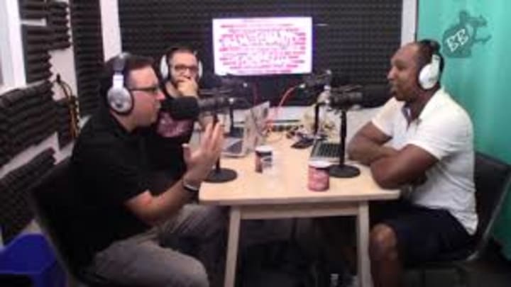 Podcast: Ian Eagle talks meeting Kyrie Irving while stuck on an Amtrak