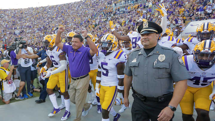 Times of interest for LSU vs Northwestern State