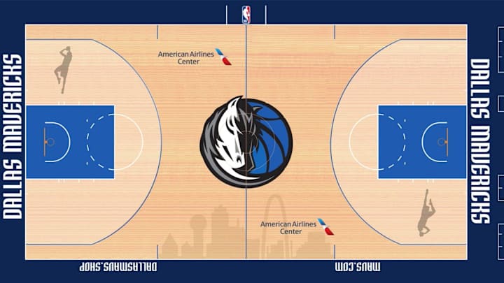 Will a Dirk Nowitzki silhouette grace the Mavs' AAC court?