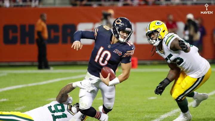 Like the Chicago Bears, Super Bowl aspirations for the Baltimore Ravens depend on a young quarterback's development