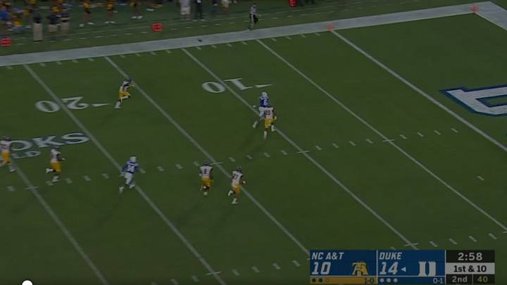 Key play breakdown: Quentin Harris hits Eli Pancol for a touchdown Key play breakdown: Quentin Harris hits Eli Pancol for a touchdown