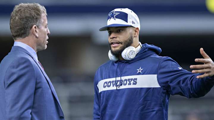 Troy Aikman Previews Cowboys at Bucs: 'Firepower' But 'Concern' About Dak Prescott