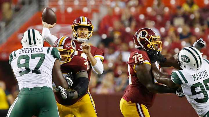 Jets DT Nathan Shepherd reportedly serving six-game suspension for PED usage