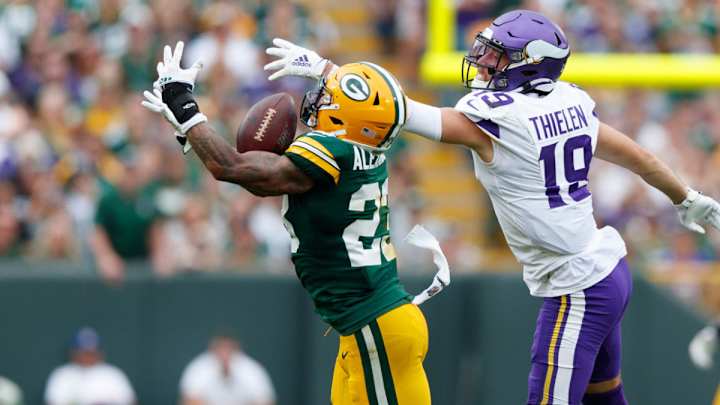 ‘Best’ cornerback tandem? Alexander, King ‘thrive,’ not ‘survive’ vs. Vikings stars ‘Best’ cornerback tandem? Alexander, King ‘thrive,’ not ‘survive’ vs. Vikings stars