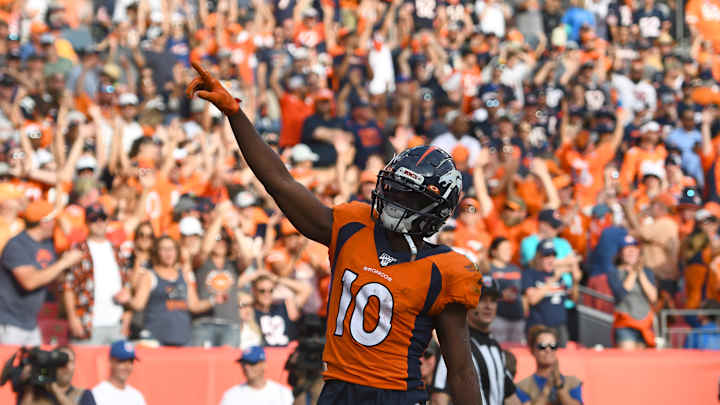 Emmanuel Sanders Climbed Broncos' Record Books With 100-yard Receiving Performance In Week 4