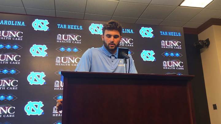 WATCH: Sam Howell talks ties to App State, reviews Wake Forest game