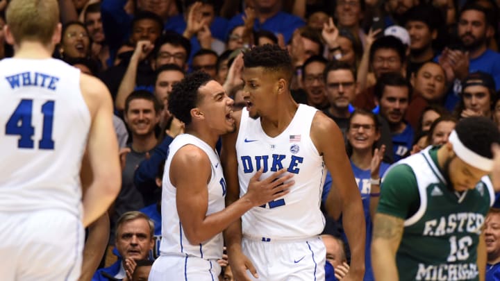 Duke names Jack White, Tre Jones, Javin DeLaurier captains